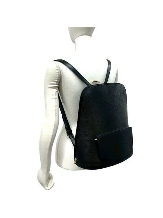 Louis Vuitton with Key Vintage Gobelin Epi Leather Backpack Noir main image 5